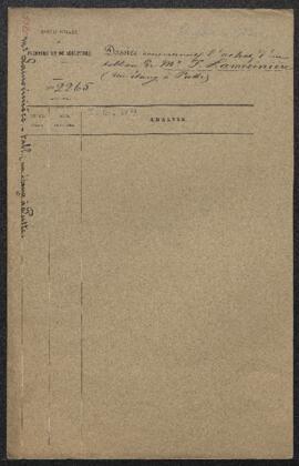 Dossier concernant l’acquisition d’un tableau de François Lamorinière, Un étang à Putte (inv. 287...