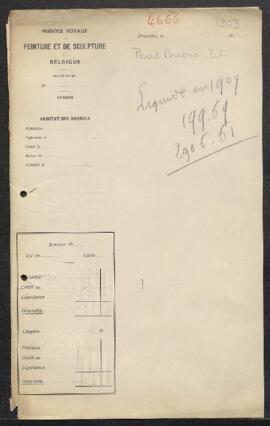 Restaurations confiées à Paul Buéso.