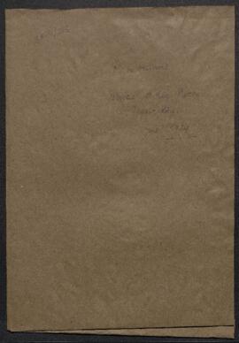 Chemise d'un dossier vide (Mention « Rembrandt – avocat Arthur Rutten (Angleur) - sept.? 1929 »).