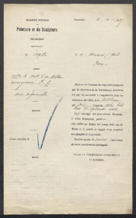 Dossier concernant Jésus guérissant tableau attribué à Lastman [prénom ?], offert en vente par Du...