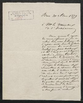 Dossier concernant le vol au Musée d’une Tentation de saint Antoine (inv. 2585) attribuée à Jérôm...