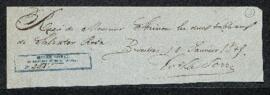 Dossier concernant deux tableaux de Salvator Rosa offertes en vente par Mr J. E. Minnig (Cologne)...