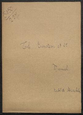 Dossier concernant Dambruch, tableau de F. De Braekeleer, offert en vente par Th. Einstein (Allem...