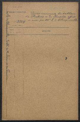 Dossier concernant deux tableaux de Rubens, Jupiter gouvernant le monde et Vulcain et l’Amour, et...