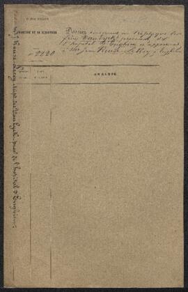 Dossier concernant l’examen d’un triptyque attribué aux frères Van Eyck, L’ensevelissement du Chr...