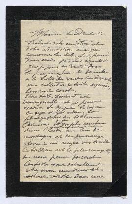 Dossier concernant une collection de toiles, esquisses et dessins de Corot appartenant à Mr Louve...