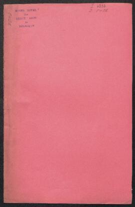 Dossier concernant le tableau Nuit claire par E. Viérin (inv. 4333) soumis pour admission au Musé...