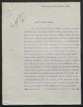 Dossier concernant la vente Engel-Gros à la galerie Georges Petit à Paris le 30 mai 1921.