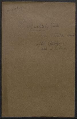 Dossier concernant deux tableaux attribués à Ribera, offerts en vente par Jules Guillet (Bruxelle...