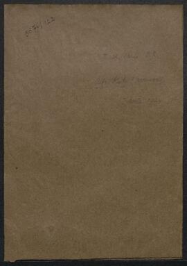 Dossier concernant la demande de renseignements d’Alfred Koks (Verviers) sur une petite peinture ...