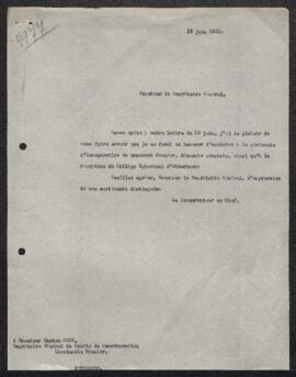 Dossier concernant le Monument au travail de Constantin Meunier (contrat, emplacement, les haut-r...
