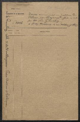 Dossier concernant plusieurs tableaux anciens offerts en vente par Léon Gauchez (France, Paris), ...