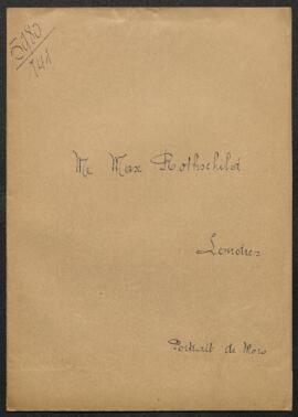 Dossier concernant un Portrait d’homme, tableau de Antonio Moro, offert en vente par Max Rothschi...