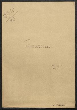 Dossier concernant la correspondance par laquelle le Musée transmet deux dossiers relatifs à des ...