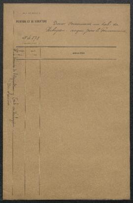 Dossier concernant La clairière d’Isidore Verheyden (inv. 3408), tableau acquis par le Départemen...