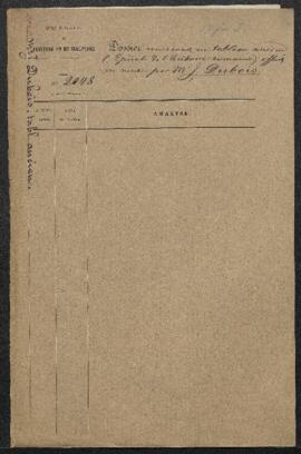 Dossier concernant un tableau ancien représentant Un épisode de l’histoire romaine, offert en ven...