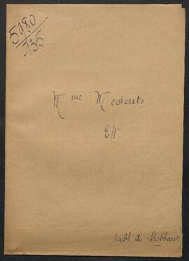 Dossier concernant Chiens et chats, tableau de [prénom?] Stobbaerts, offert en vente par Mme Meda...