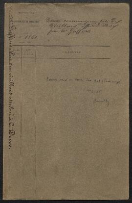 Dossier concernant un Portrait d’éclésiastique attribué à Corneille de Vos (inv. 2638), acquis [d...