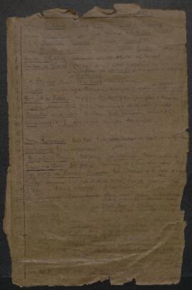 Correspondance sans suite de l’année 1924.