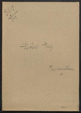 Dossier concernant une demande de Mr Robert Rey, conservateur du château de Fontainebleau, (Franc...