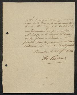 Dossier concernant dix tableaux anciens offerts en vente par Adolphe Van Soust (Bruxelles), dont ...