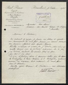 Restaurations confiées à Paul Buéso.