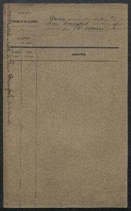Dossier concernant un Portement de Croix attribué à Pieter Breughel le Vieux, offert en vente par...