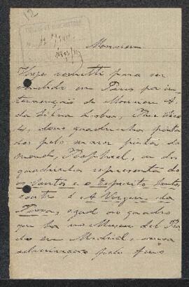 Dossier concernant plusieurs tableaux anciens dont une Visitation et une Adoration des Mages de P...