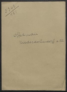 Dossier concernant quatre copies modernes de Primitifs allemands, offerts en vente par Mme Carl O...