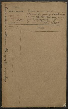 Dossier concernant Le bénédicité de Charles De Groux (inv. 2260) acquis par l’Etat pour le Musée ...