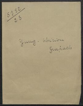 Dossier concernant une demande d'authentification de Mme Mathilde Yung Thirion (Allemagne, Grafra...
