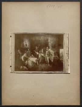 Dossier concernant un Départ du conscrit, tableau de Jean Henri De Coene, offert en vente par Mme...