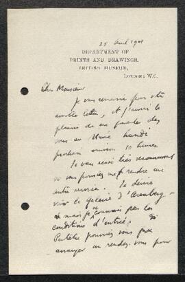 Demande de consultation, de reproduction, de prêt.