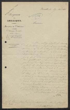 Dossier concernant l’entrée dans les collections du Musée et la restauration par Jean-François Th...