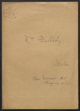 Dosier concernant un Portrait de dame, tableau de [prénom?] Clouet, et un Christ bénissant, table...