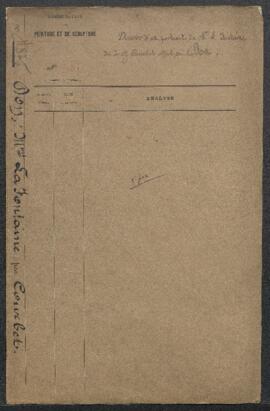 Dossier concernant le Portrait de Madame Léon Fontaine par Gustave Courbet (inv. 3467), offert en...