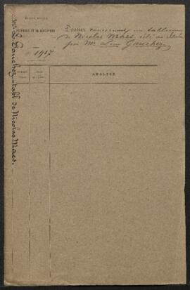 Dossier concernant un tableau de Nicolas Maes intitulé Les soins maternels, offert en vente par L...