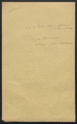 Demande de photographies par Mr Plasschaert (Pays-Bas, La Haye) de deux tableaux de Mor van Dasho...