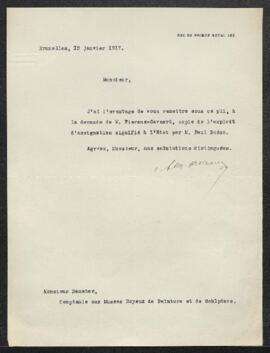 Restaurations confiées à J. Buéso (procès et décès de P. Buéso).