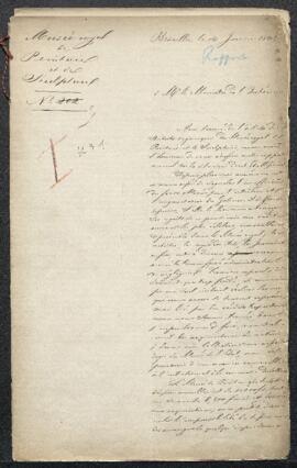 Rapport annuel établi par la Commission à l’attention du ministre de l’Intérieur pour l’année 1847.
