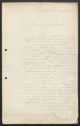 Dossier concernant la collection de moulages en plâtre d’après l’antique formée au Musée.