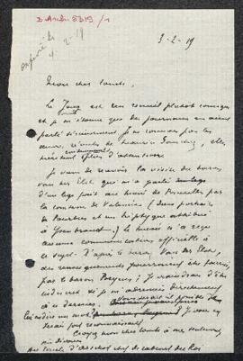 Dossier concernant les œuvres léguées au Musée par la comtesse de Valencia de Don Juan, à savoir ...