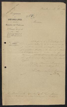 Dossier concernant un tableau de Jacques Sturm, L’eau bénite (inv. 573), acquis du peintre Louis ...