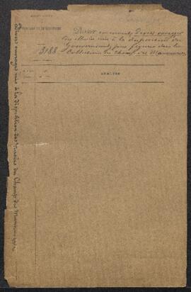 Dossier concernant plusieurs œuvres appartenant au Musée (cartons de vitraux, esquisses de peintu...
