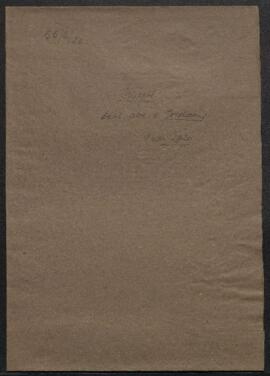 (Minute de) lettre du Musée adressée à Mr R. Truyts (Cureghem) lui demandant une meilleure photog...