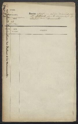 Dossier concernant un procédé chimique inventé par Mr Jobard, directeur du Musée de l’Industrie, ...