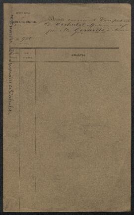 Dossier concernant deux portraits peints en 1804 par Verhulst, le Portrait de Monsieur Provost et...