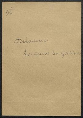 Demande émanant de Mr A. Delacroix (France, La Queue les Yvelinnes) désirant connaître la valeur ...
