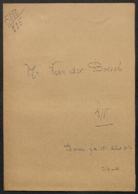 Dossier concernant un Paysage, tableau de Otto Van Veen, offert en vente par Mr Van den Bossche (...