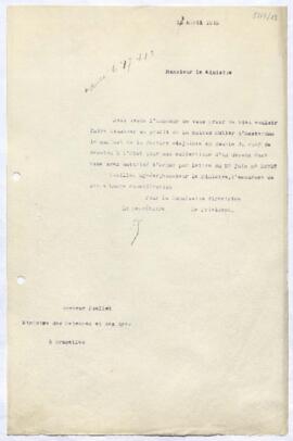 Dossier concernant l’acquisition à la vente Hoogendyk (Amsterdam, 14.05.1912) d’un dessin, L’arch...